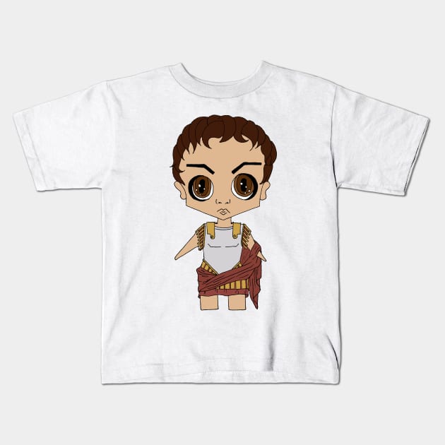 Augustus Kids T-Shirt by thehistorygirl